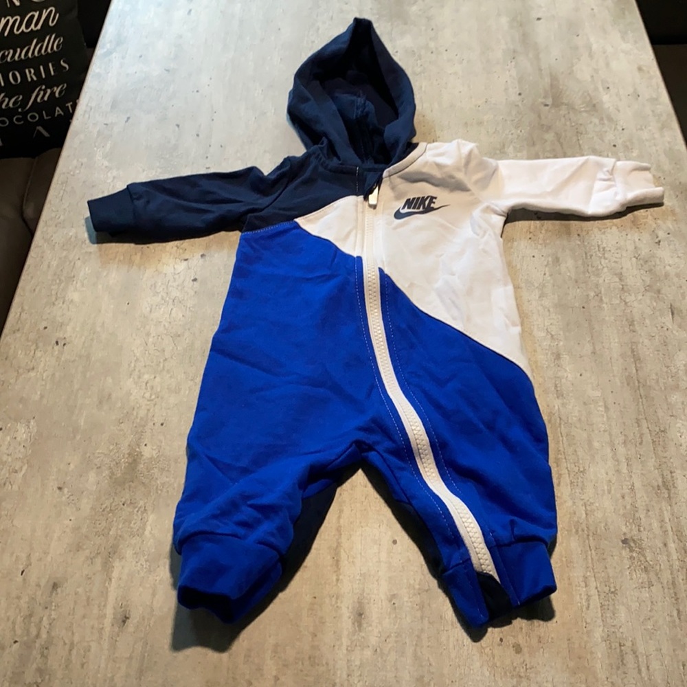 Nike Zip up onesie